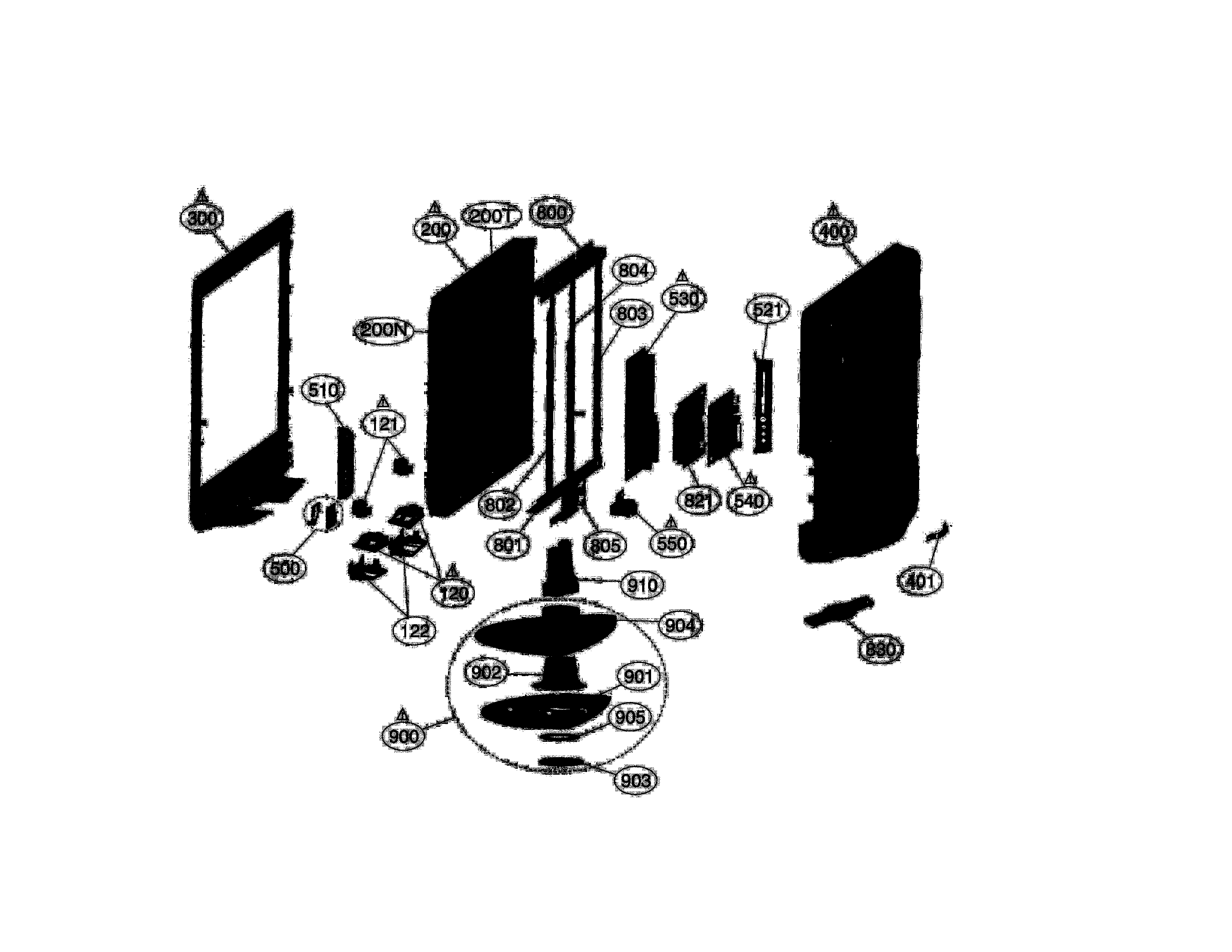 Tv lcd 19