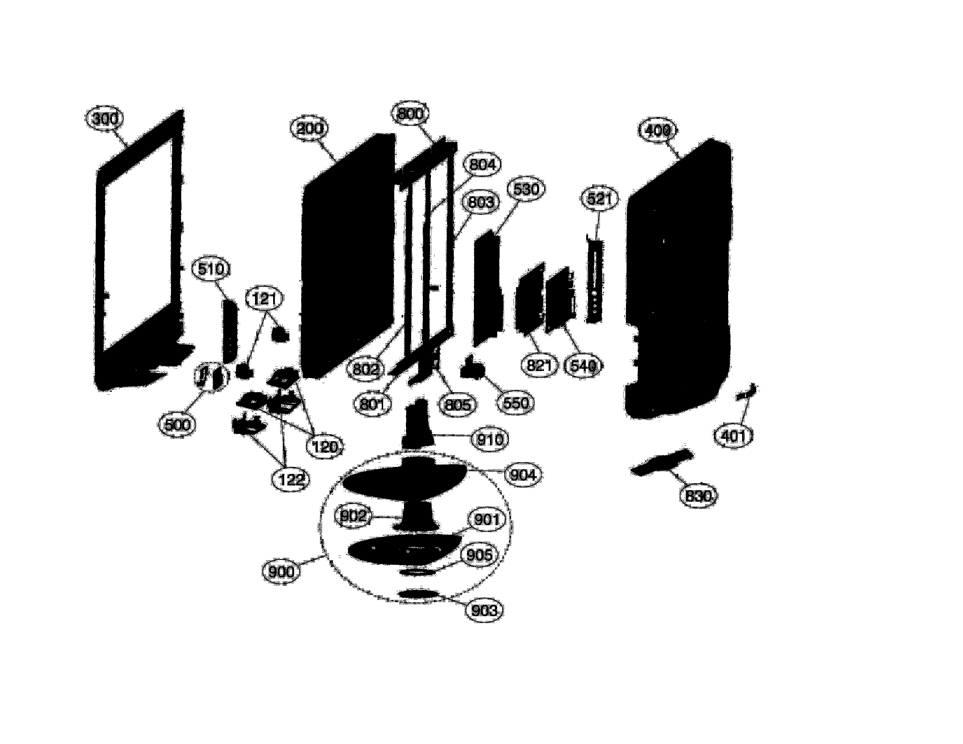 Tv lcd 19