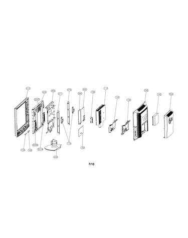 Tv lcd 19