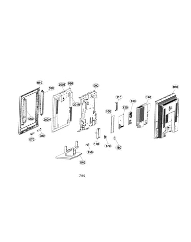 Tv lcd 19