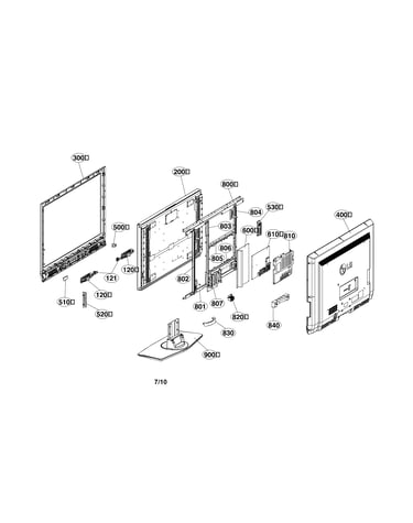 Tv lcd 19