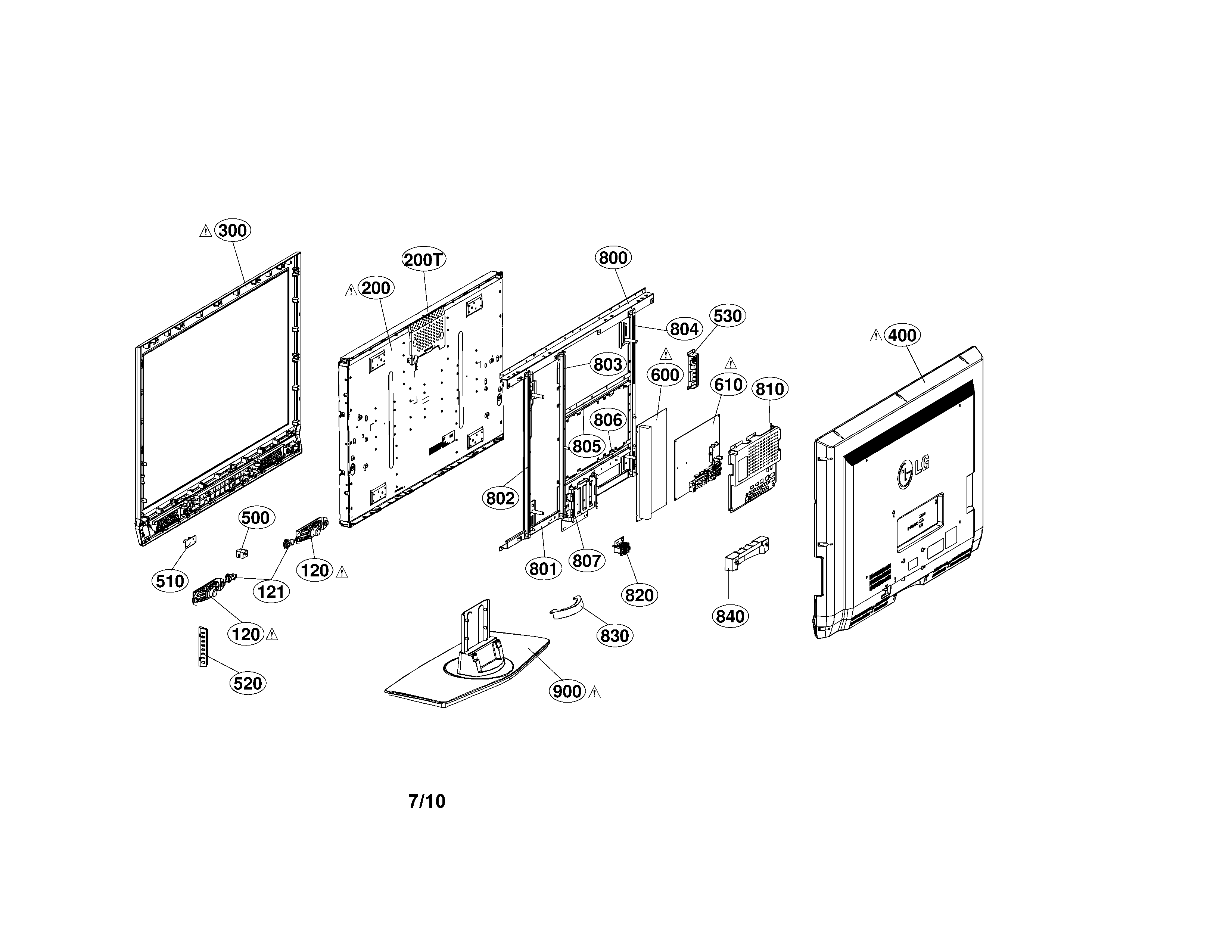 Tv lcd 19