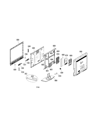 Tv lcd 19