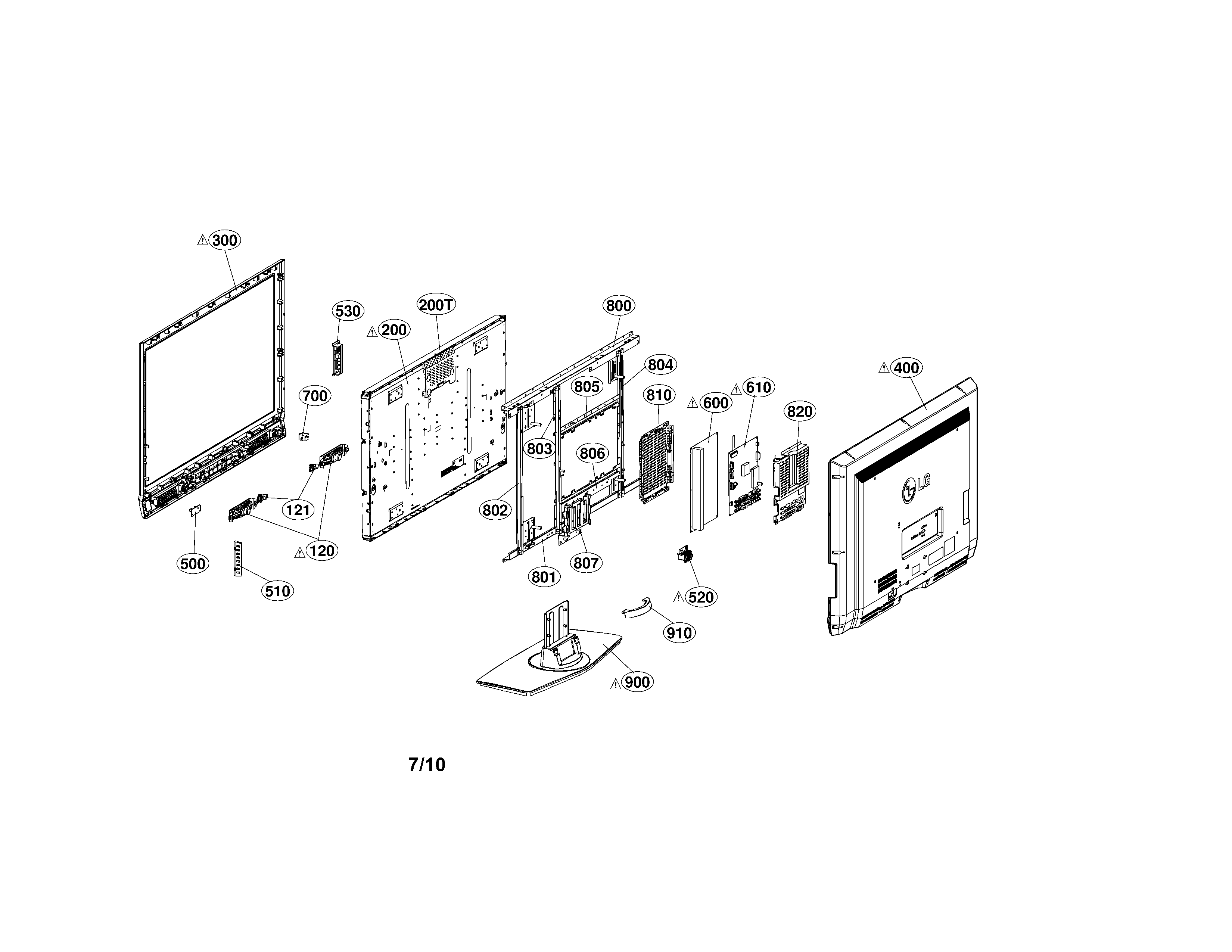 Tv lcd 19