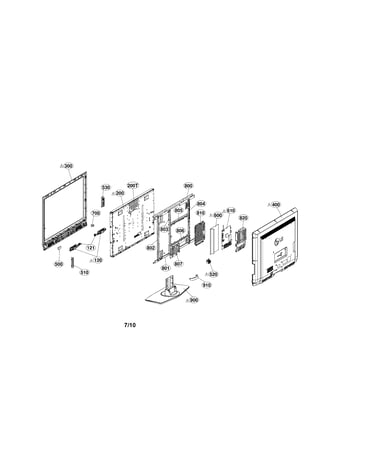 Tv lcd 19