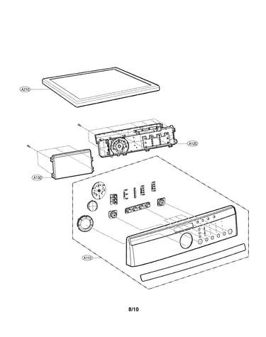 Control panel & plate assembly