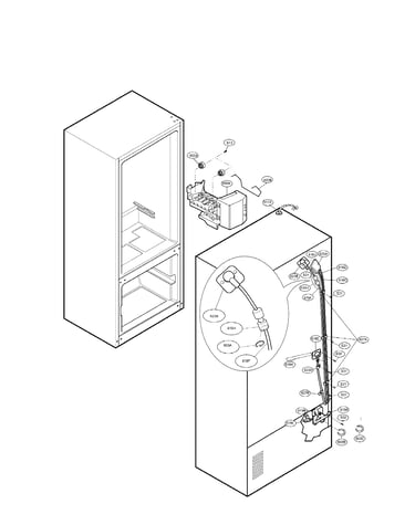 Water & icemaker parts