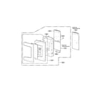 LG LMV1650ST-01 controller parts(ii) diagram