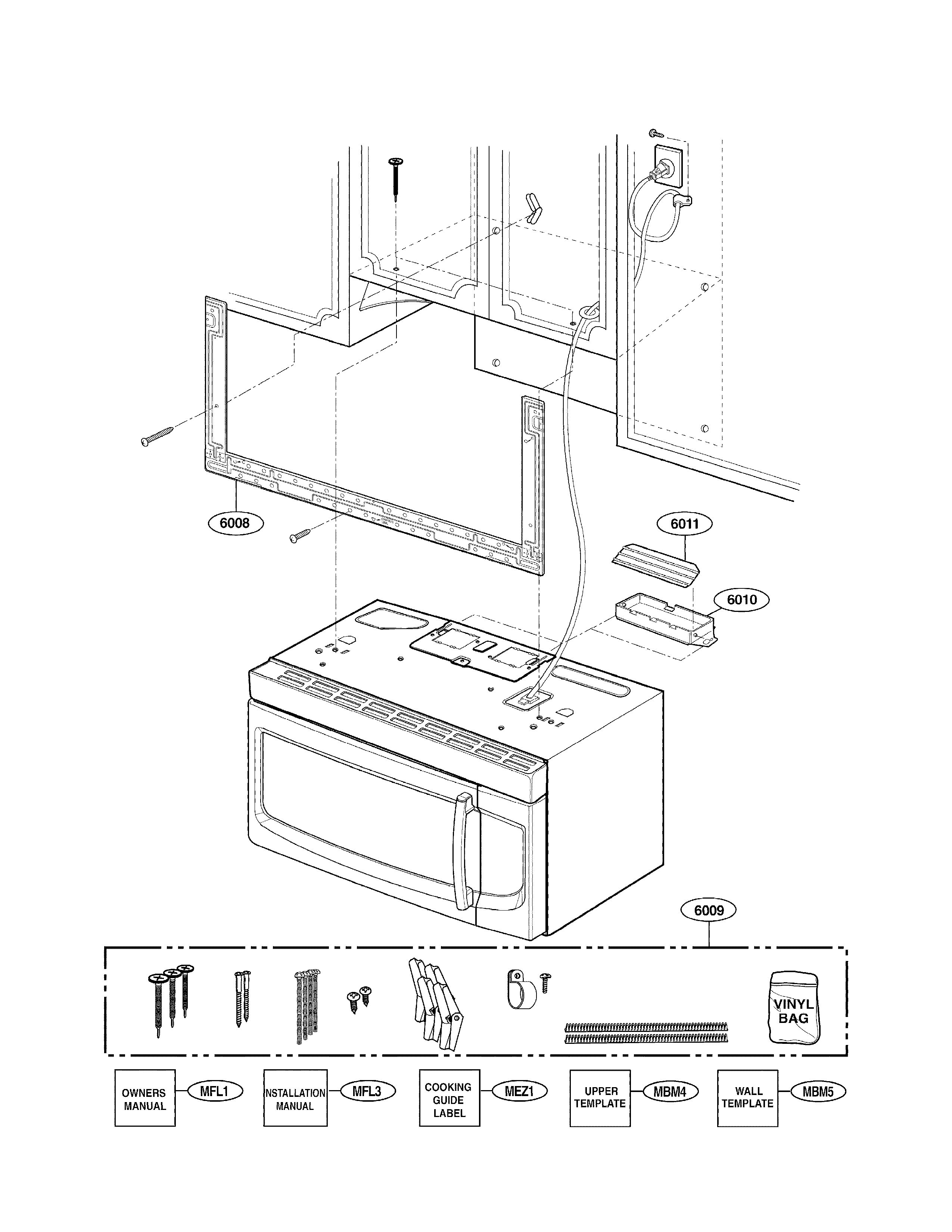 Installastion parts