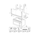 LG LMVH1750ST/00 installastion parts diagram