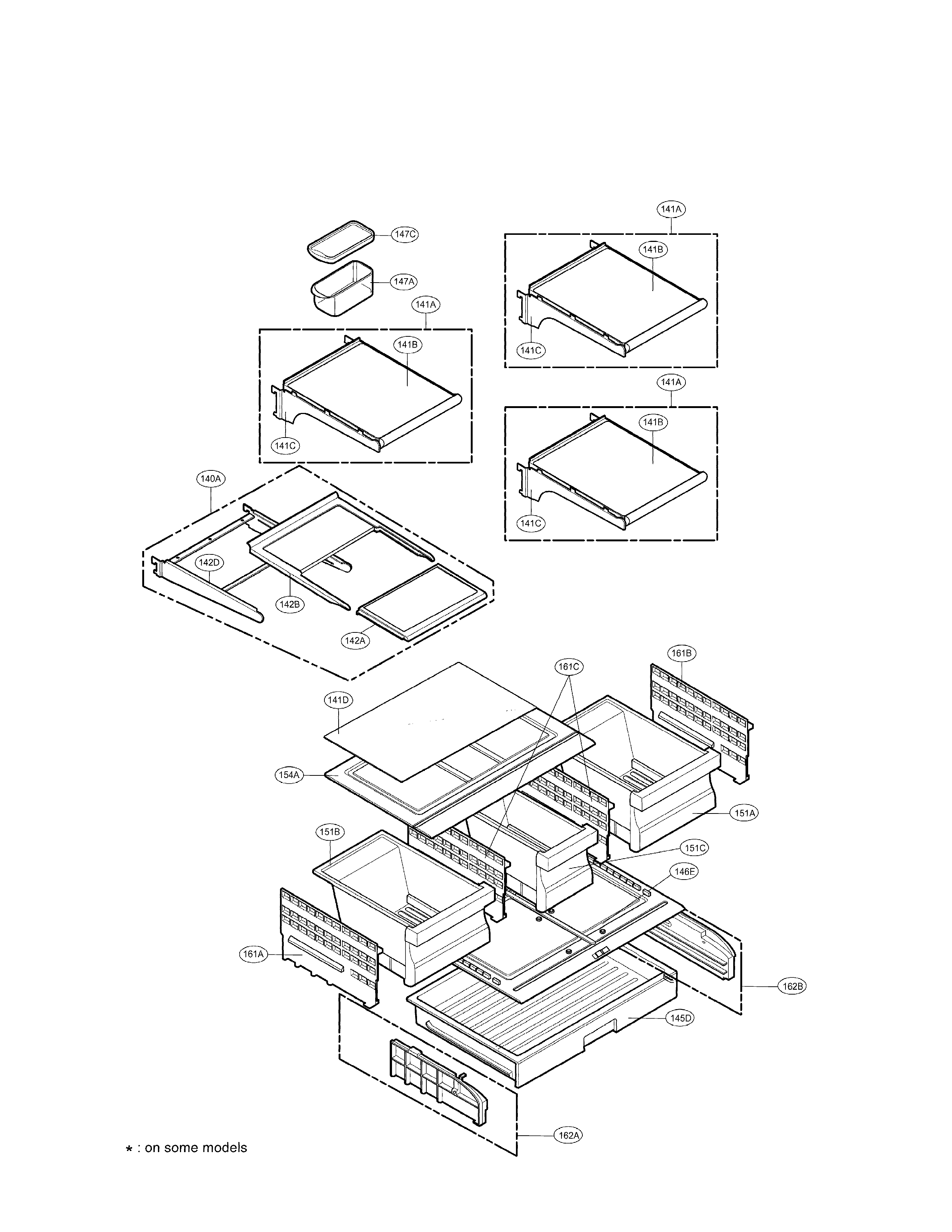 Refrigerator parts