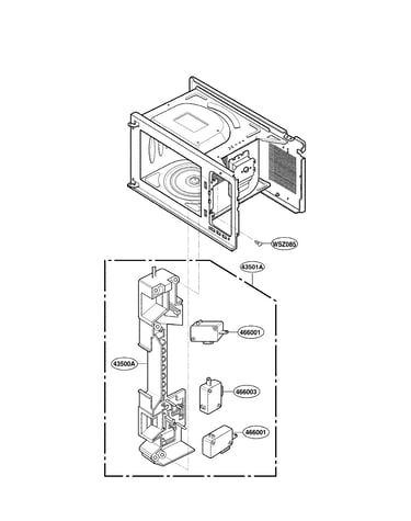 Latch board parts
