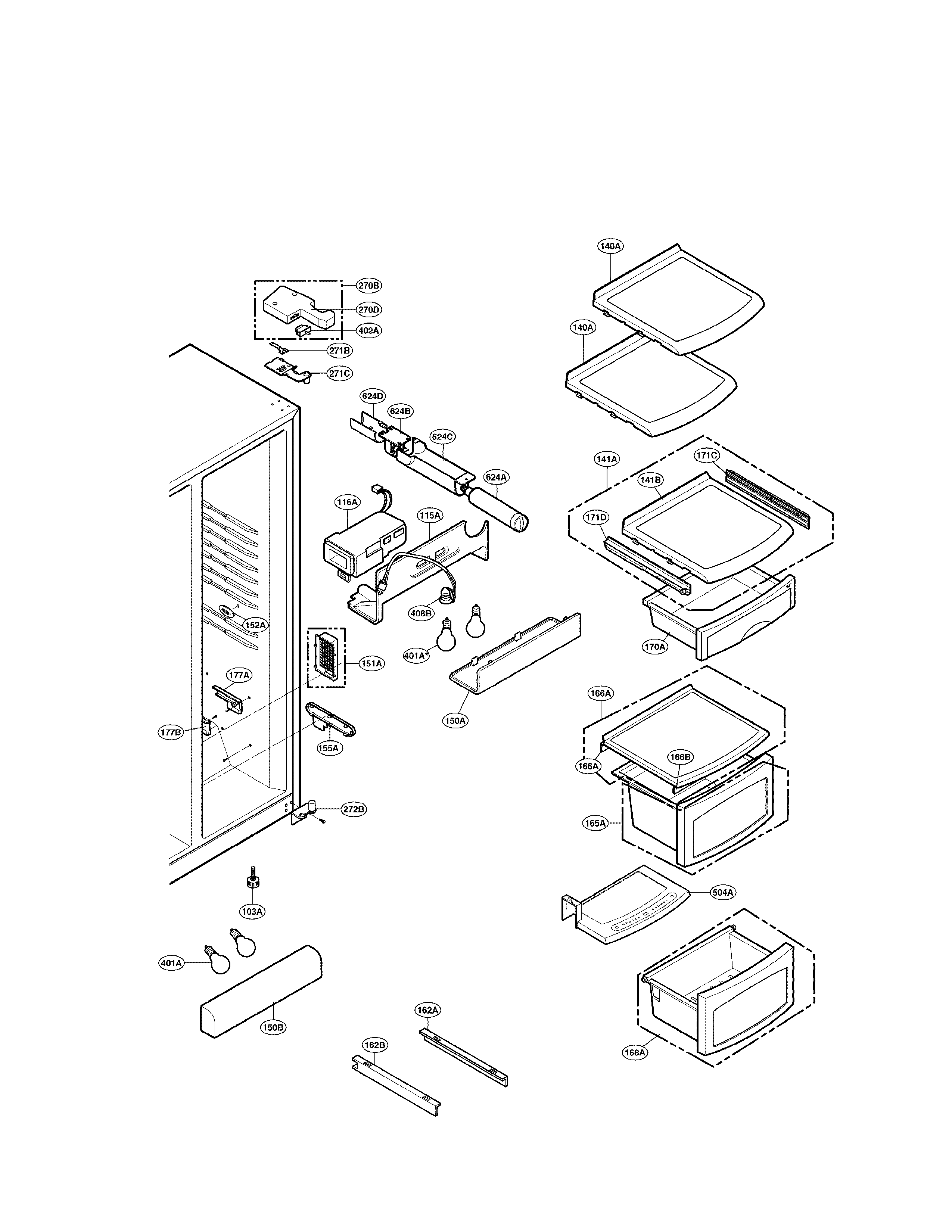 Refrigerator compartment