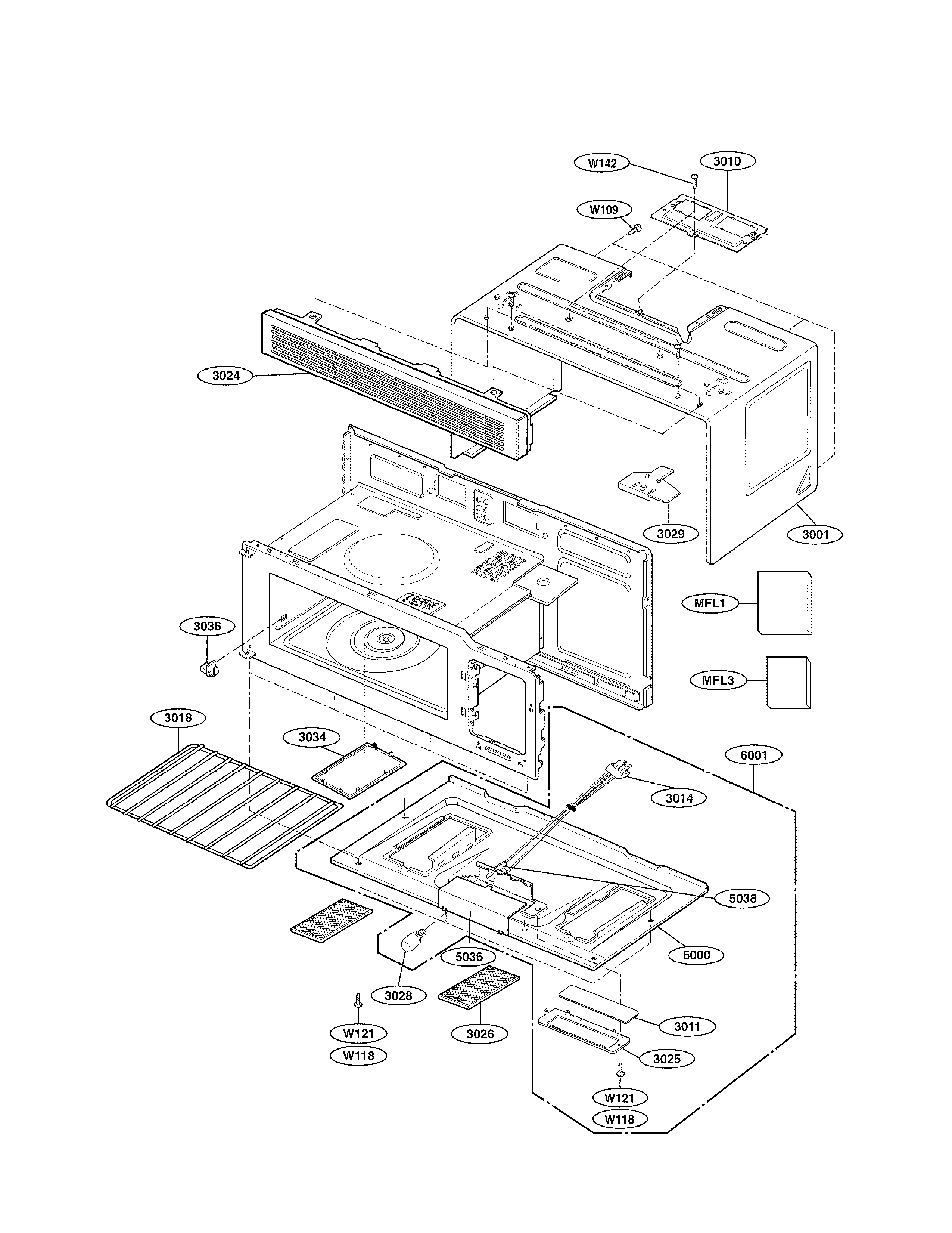 Oven Cavity Parts