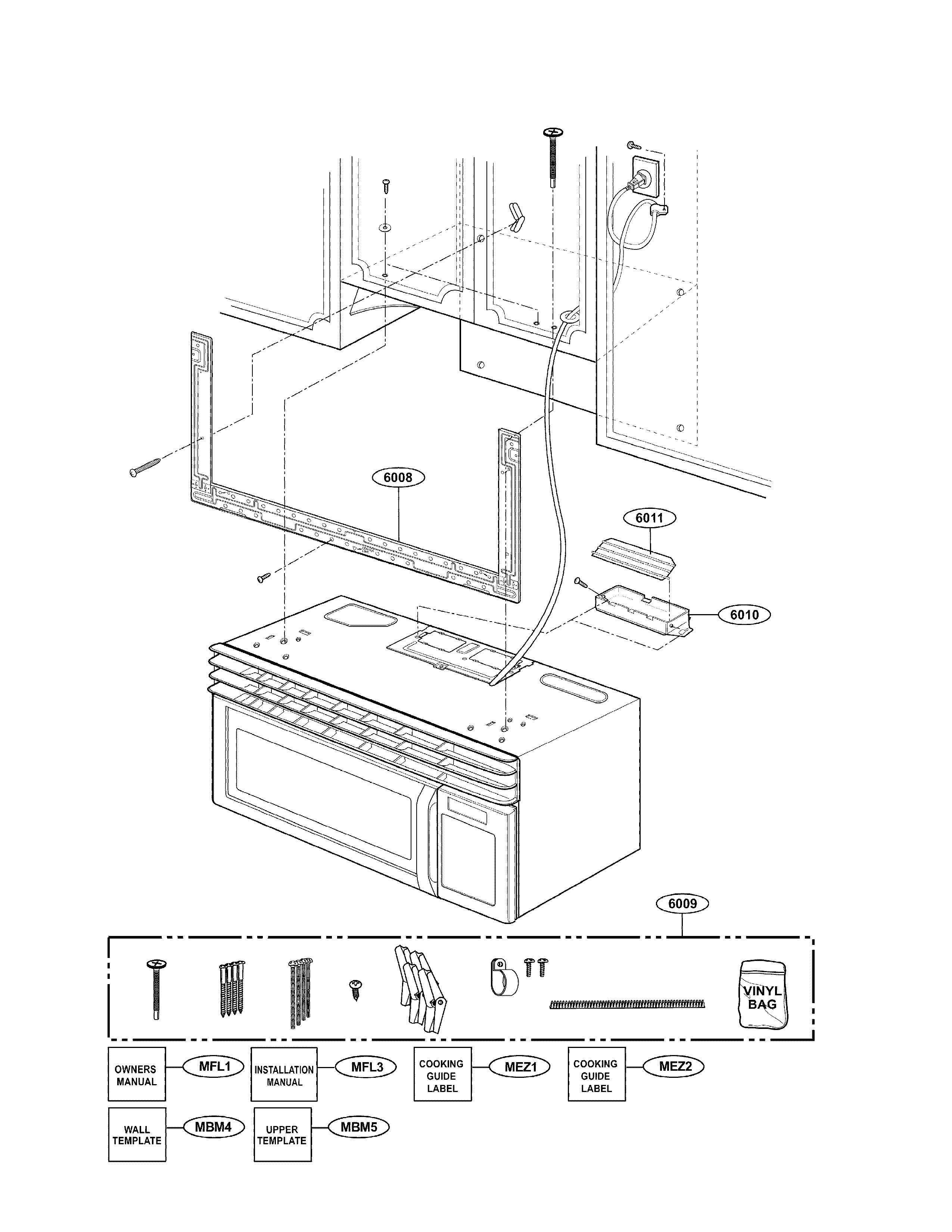 Installastion parts