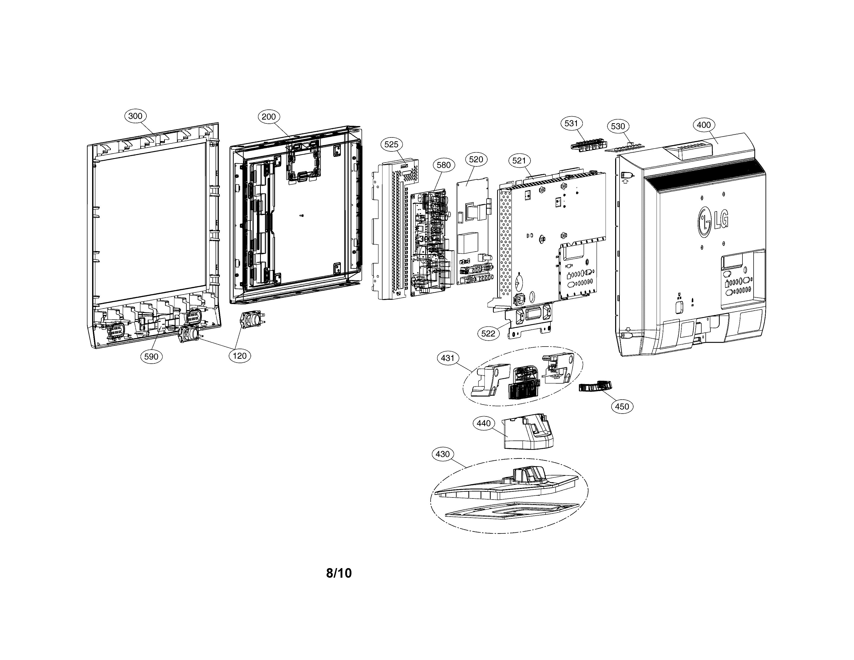 TV LCD 23