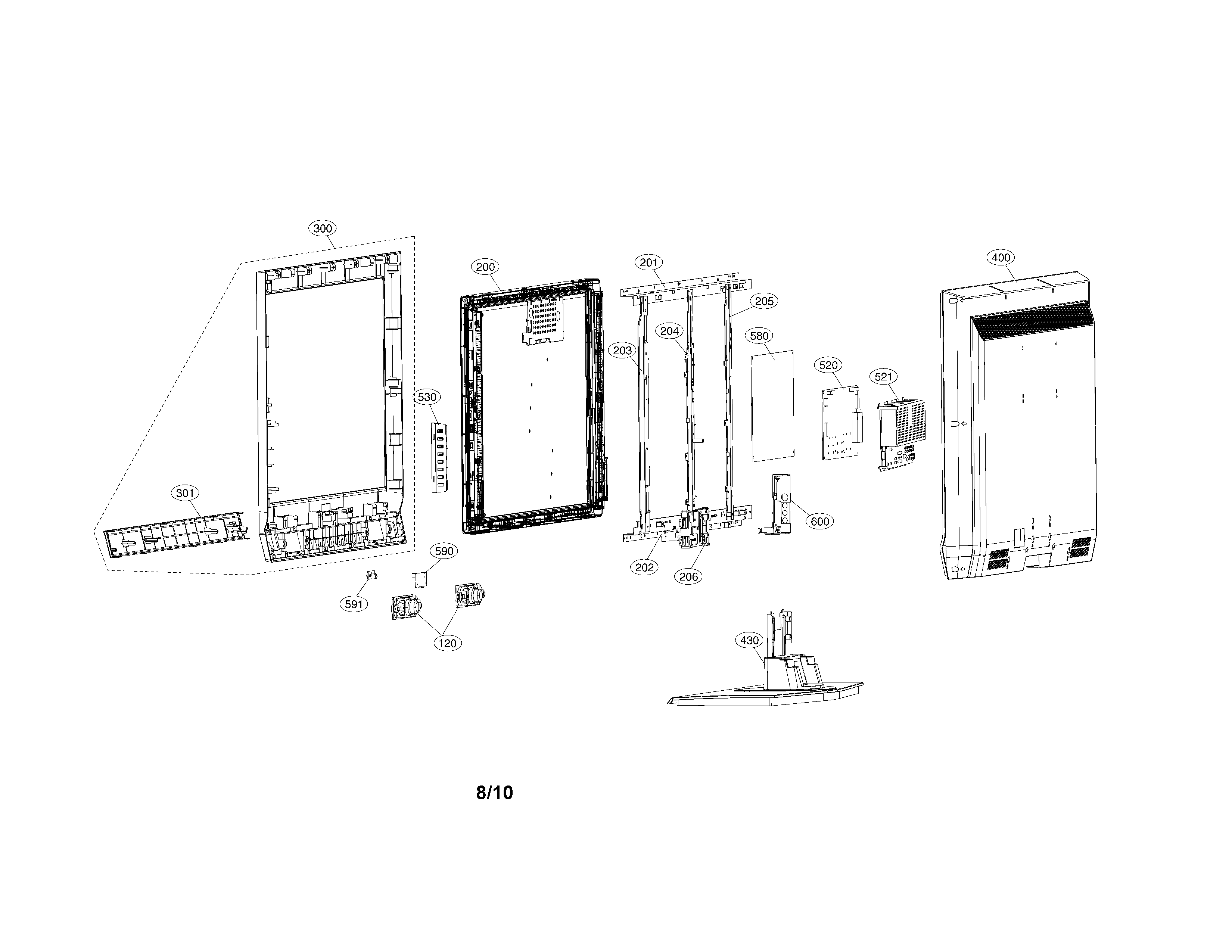Tv lcd 32