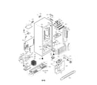 LG LBC20514TT/01 case parts diagram