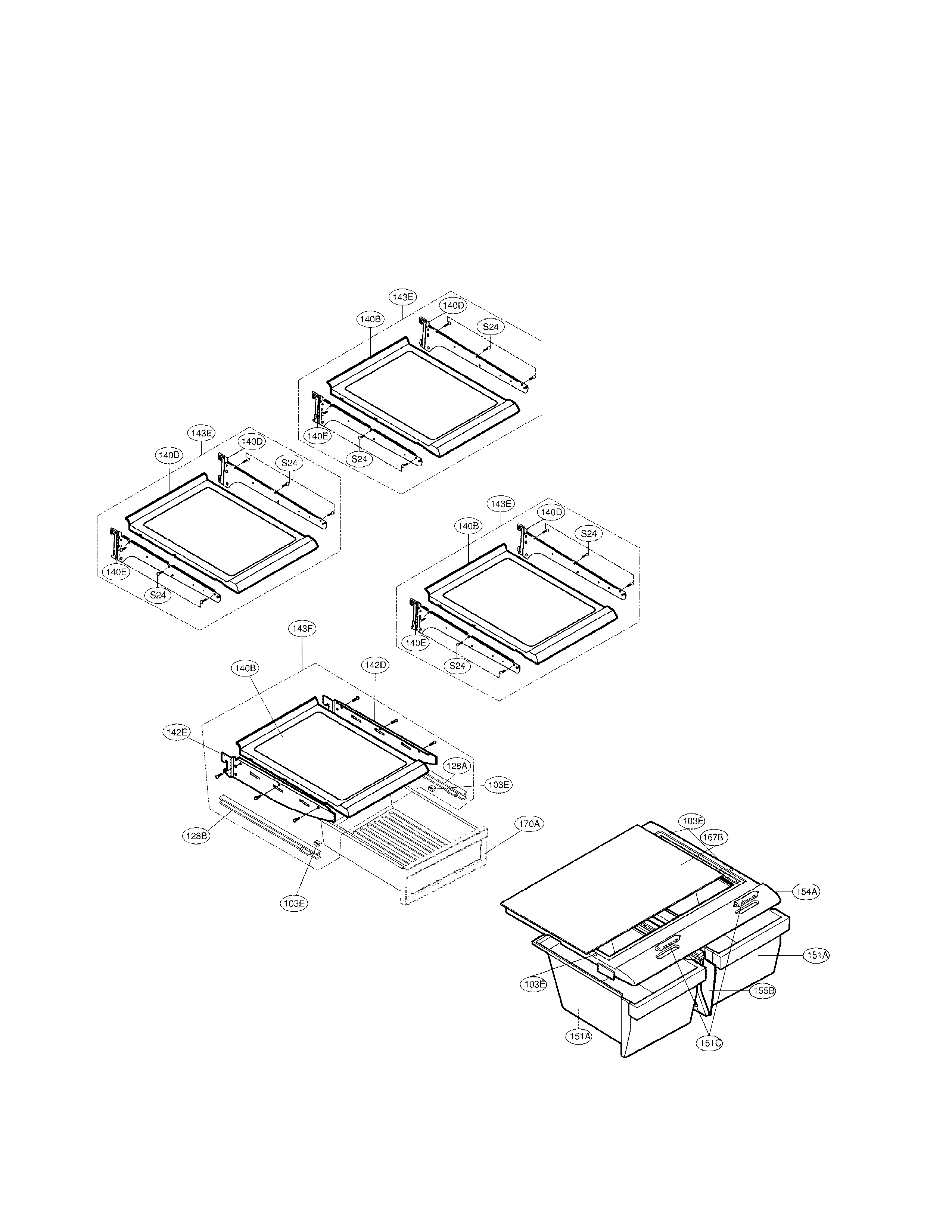 Refrigerator parts