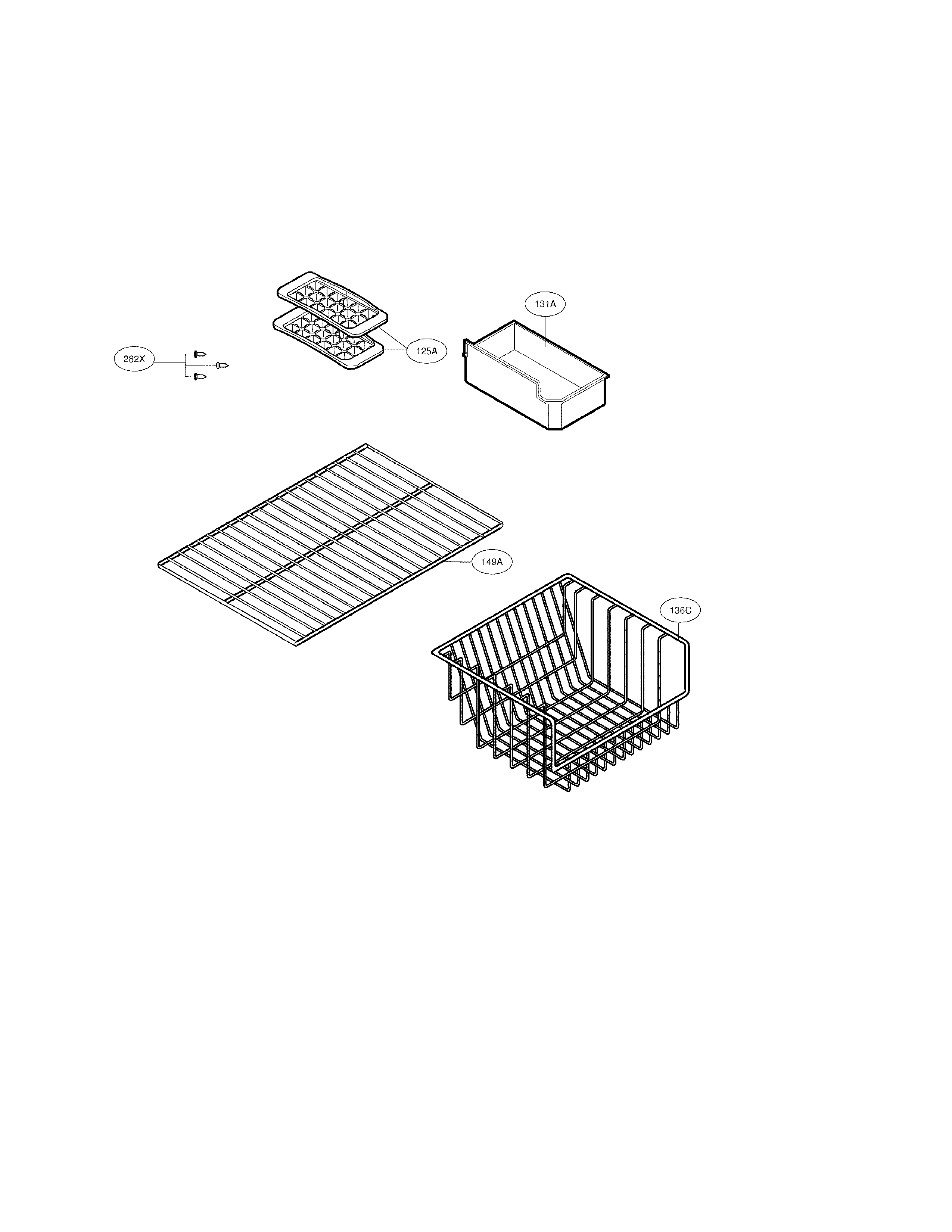 Freezer parts