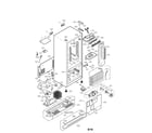 LG LDC22720TT/00 case parts diagram