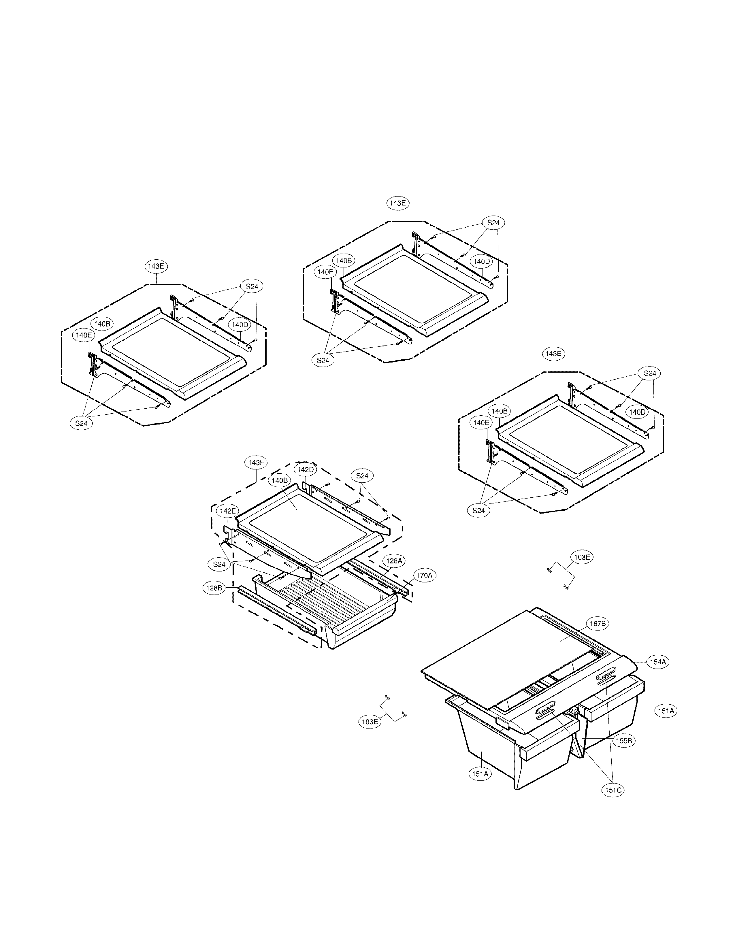 Refrigerator parts