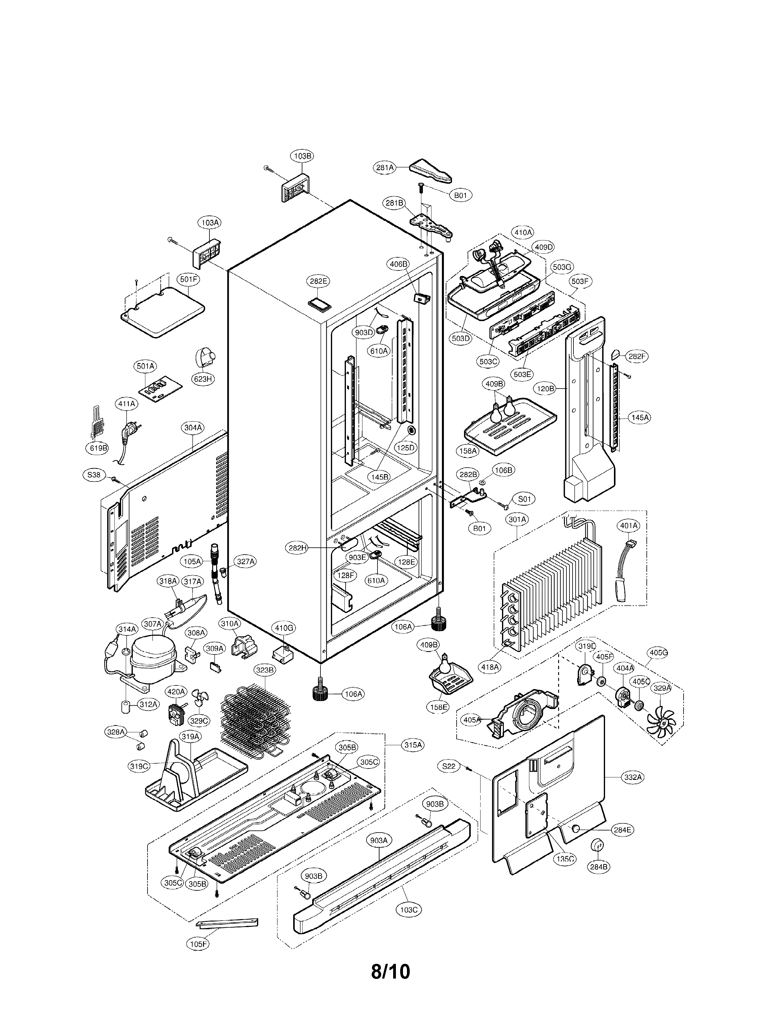 Case parts