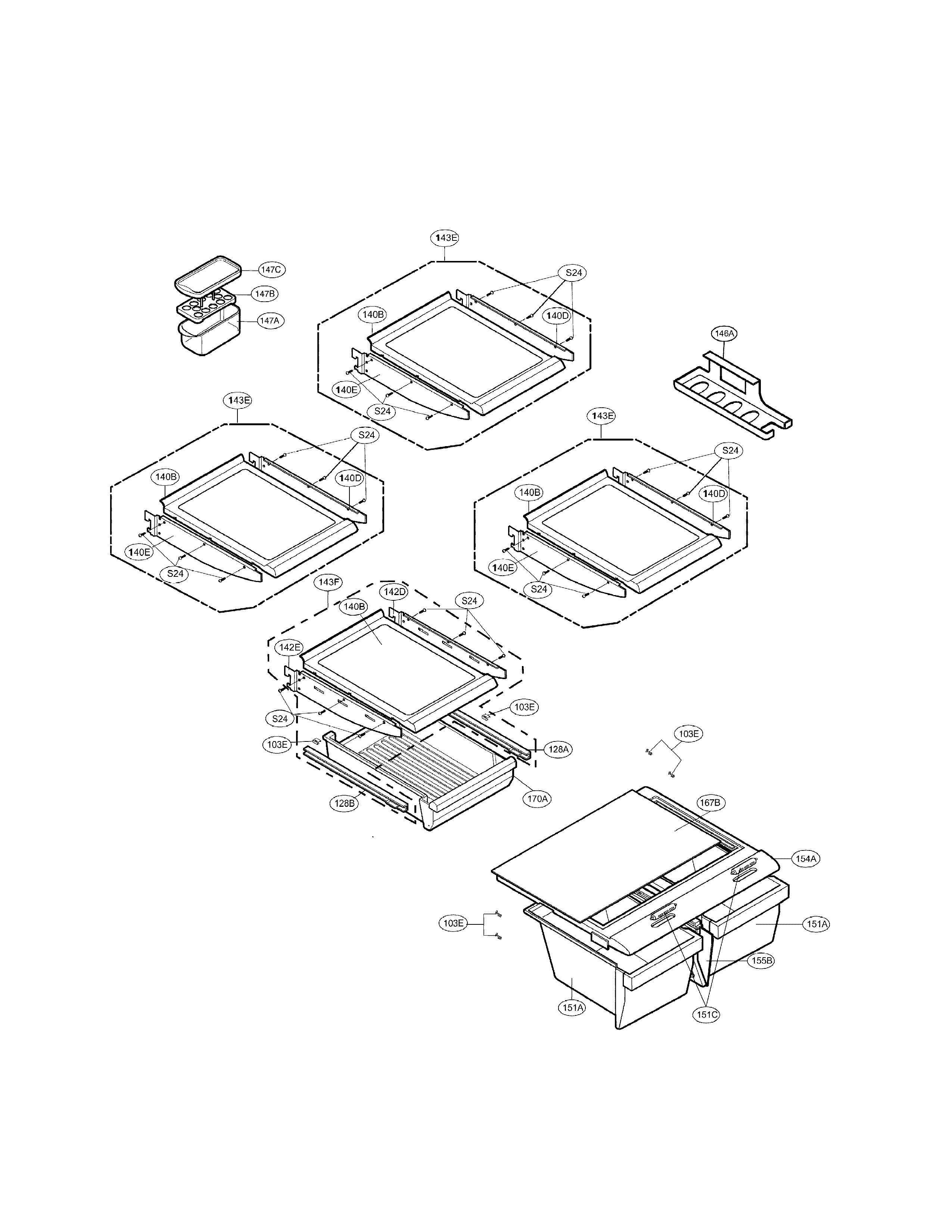 REFRIGERATOR PARTS