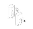 LG LFC22740TT/00 water and ice maker parts diagram