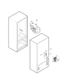 Water and ice maker parts