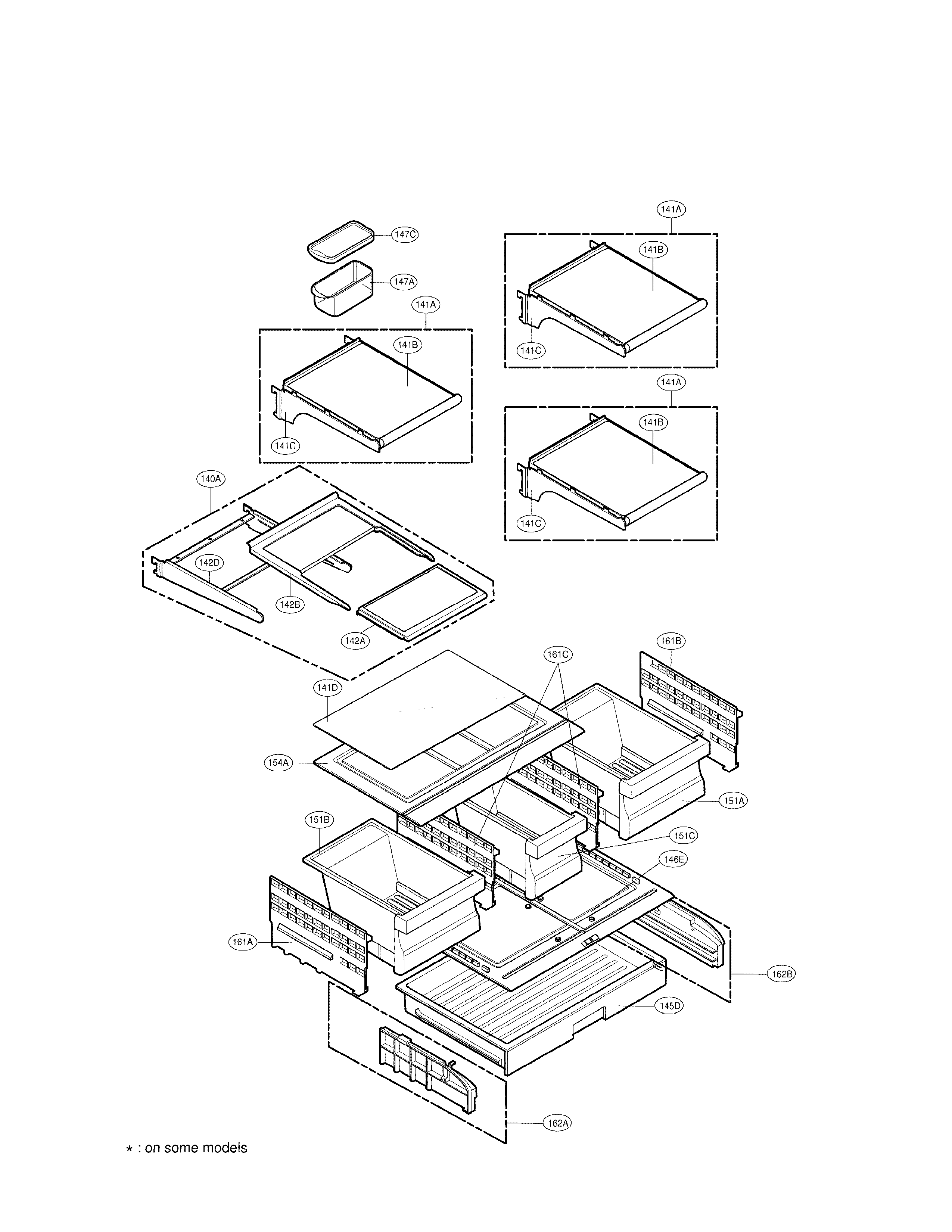 Refrigerator parts