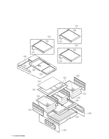 Refrigerator parts