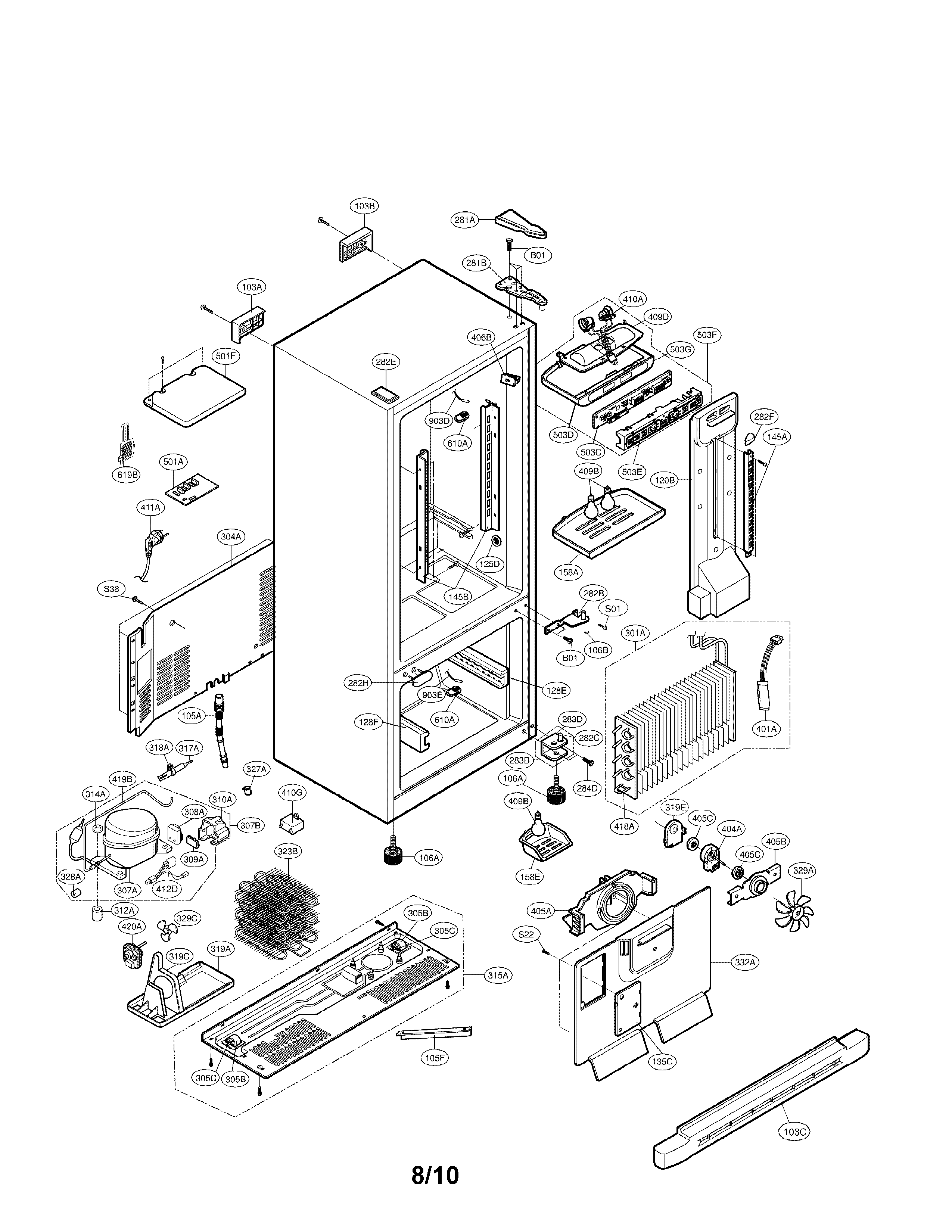 Case parts
