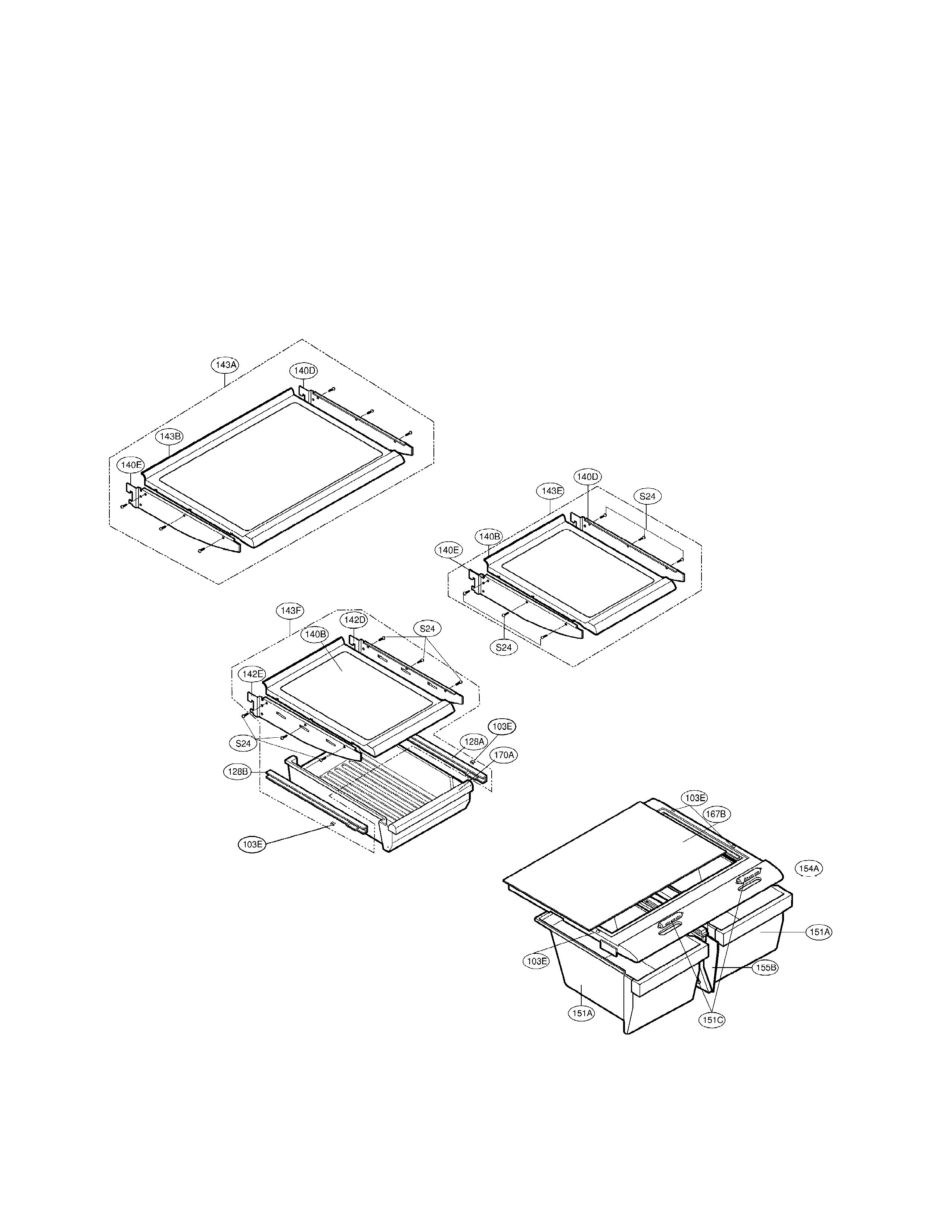 Refrigerator parts