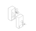 LG LRBC20512SW/01 water & ice maker parts diagram