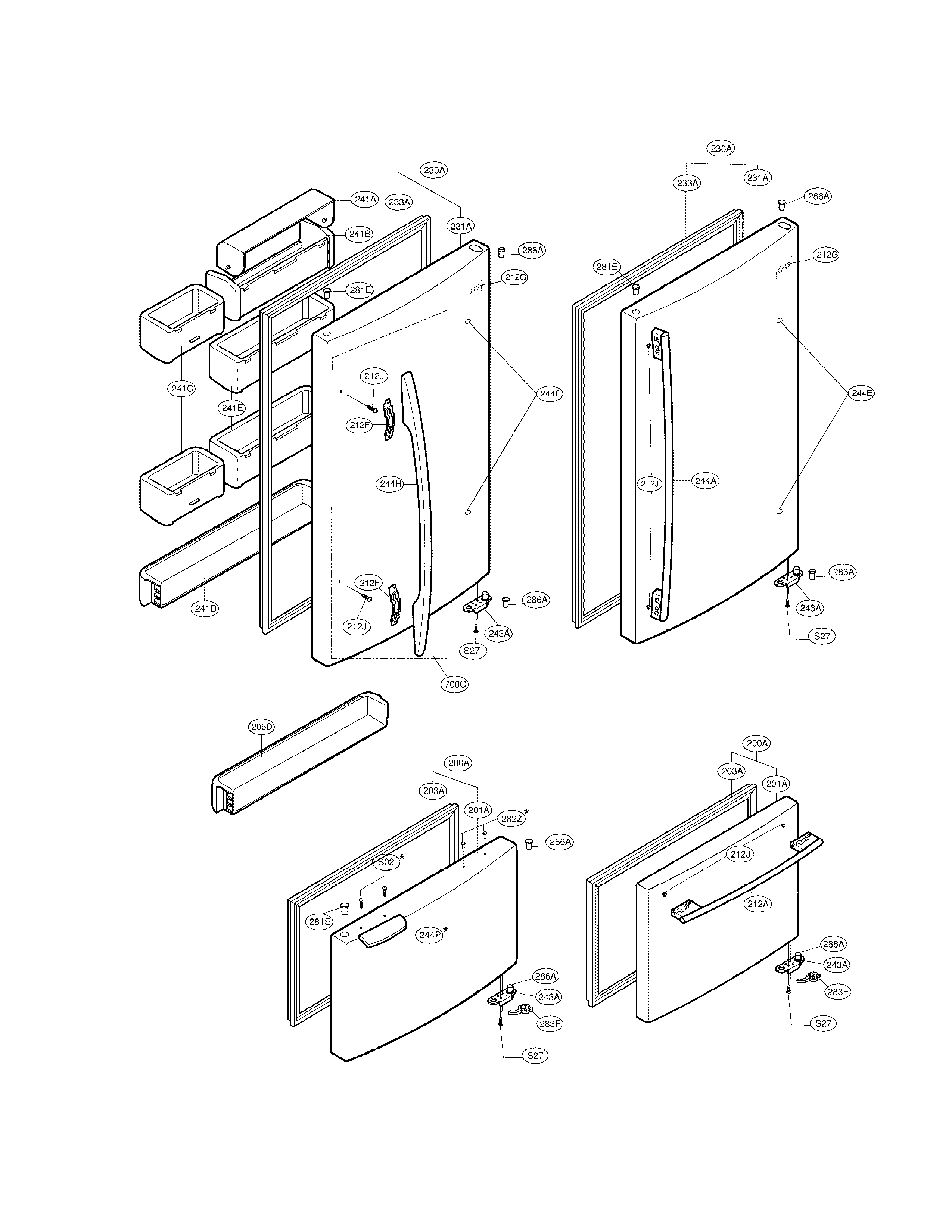 Door parts