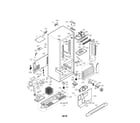 LG LRBN20512SW01 case parts diagram