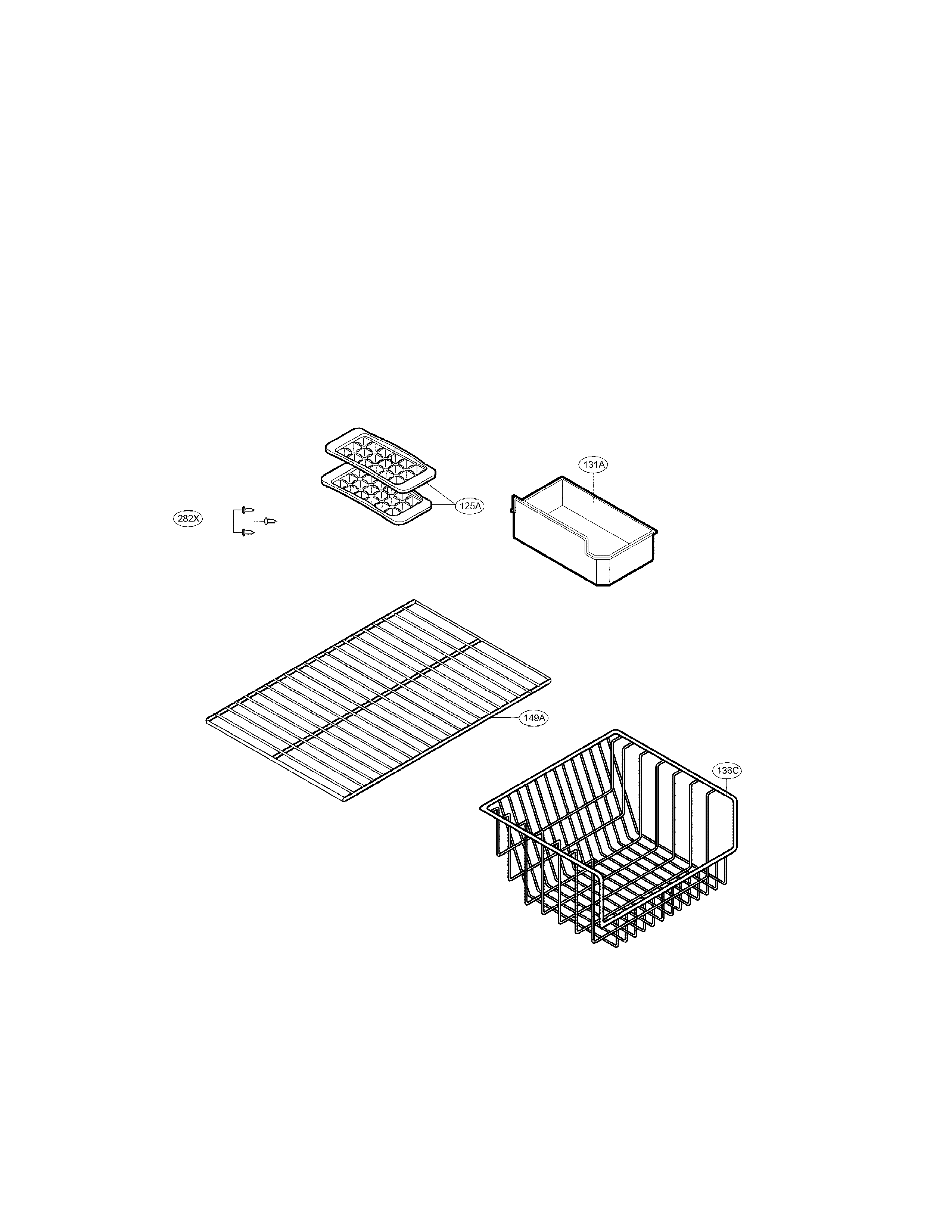 Freezer parts