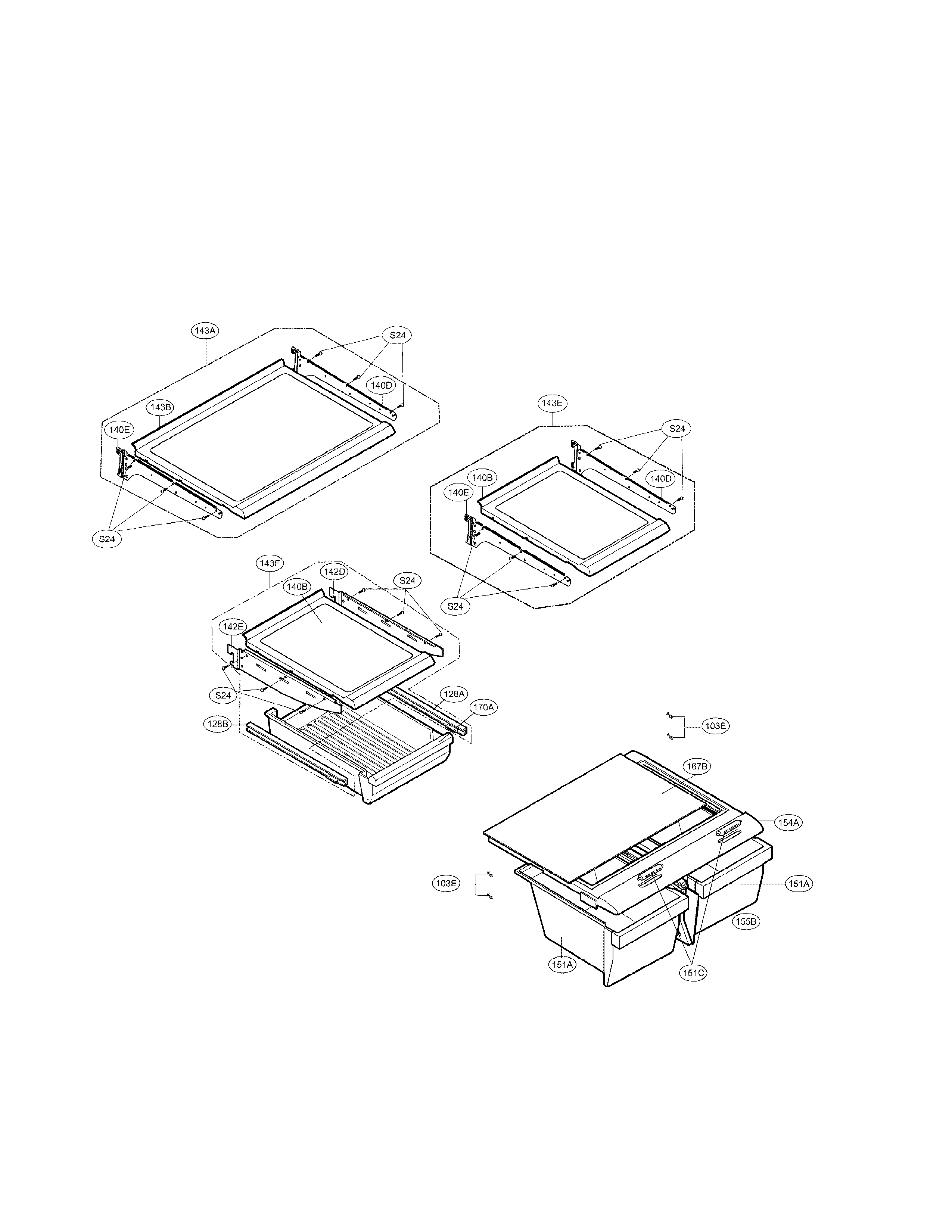 Refrigerator parts