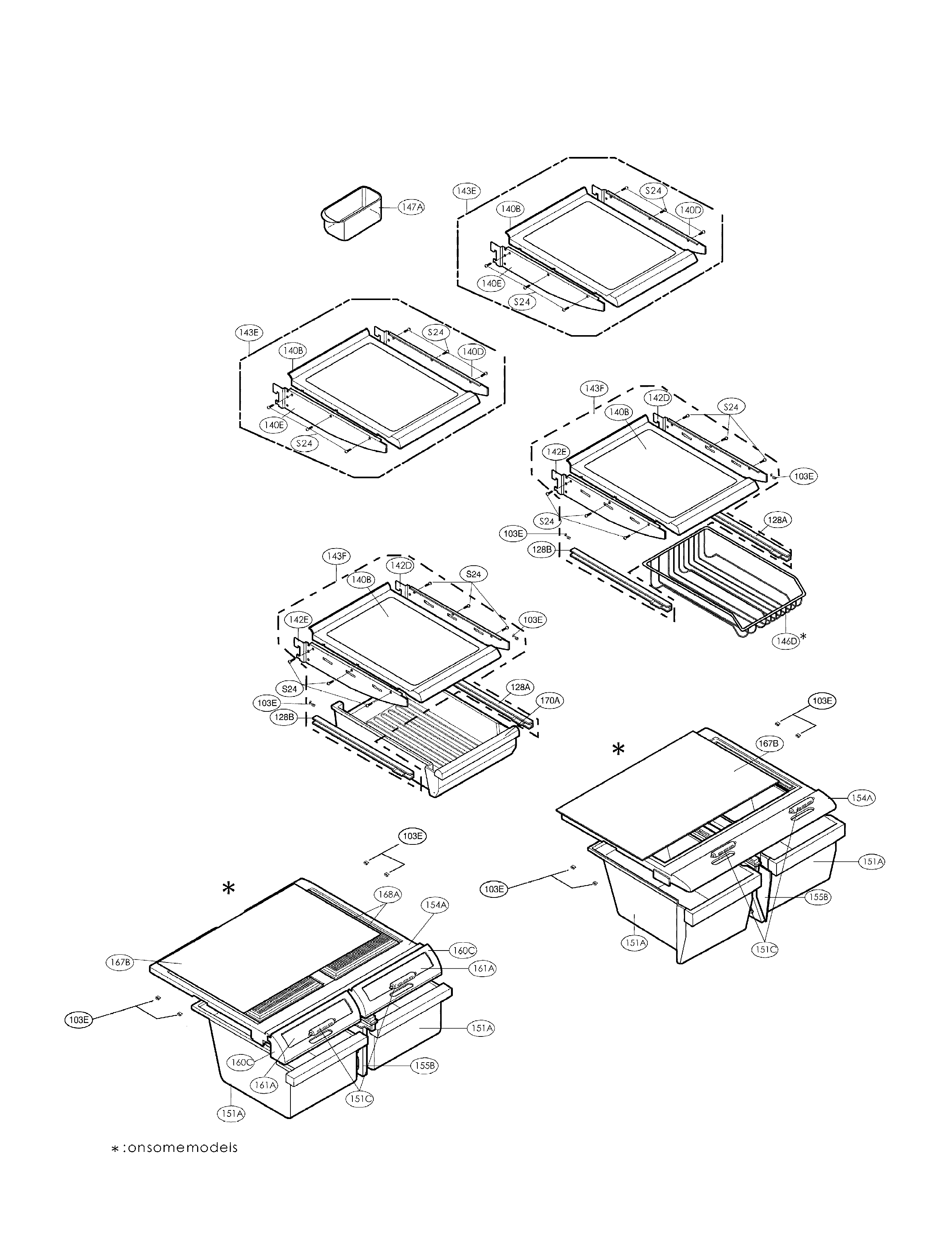 Refrigerator parts