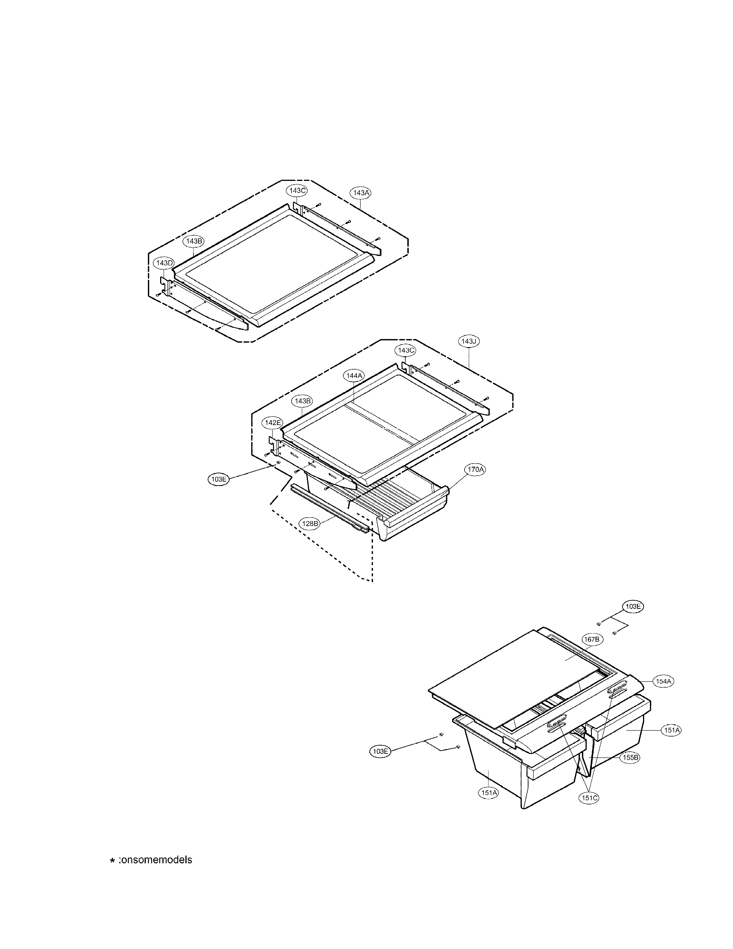 Refrigerator parts