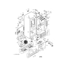 LG LRDC22743ST/00 case parts diagram