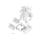 LG LRDN22720BQ door parts diagram