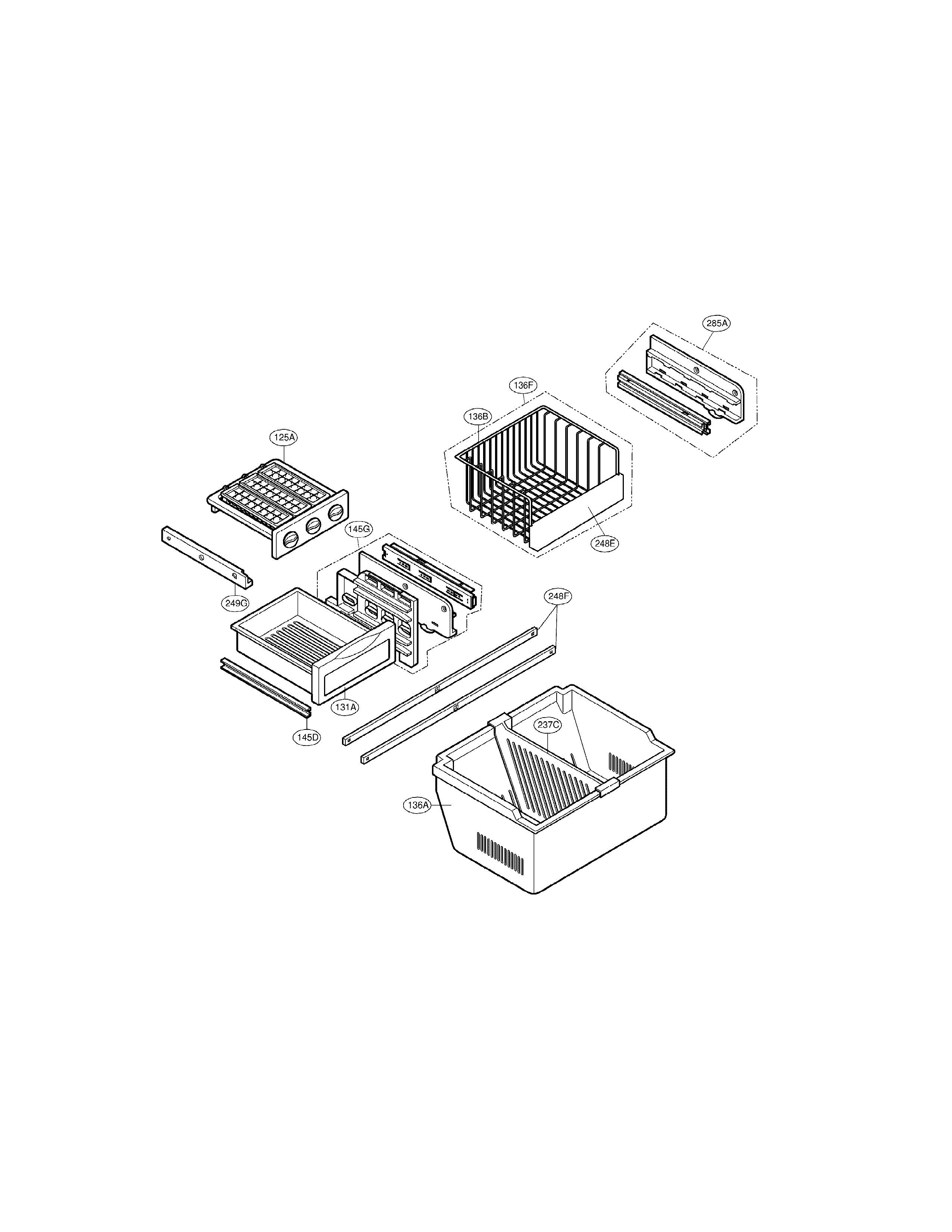 Freezer parts