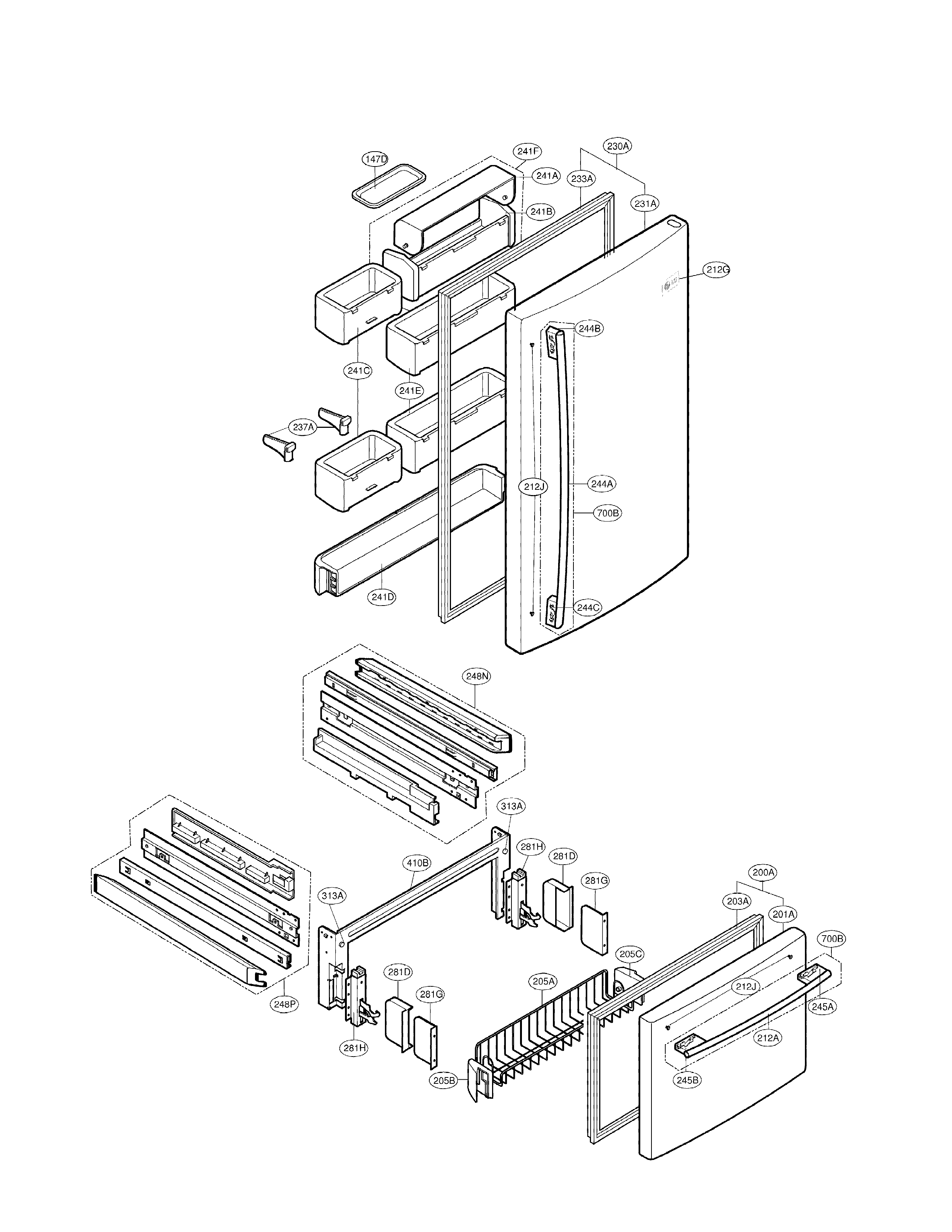 Door parts
