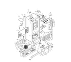 LG LRFC21755SB case parts diagram