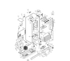 LG LRFC21755ST case parts diagram