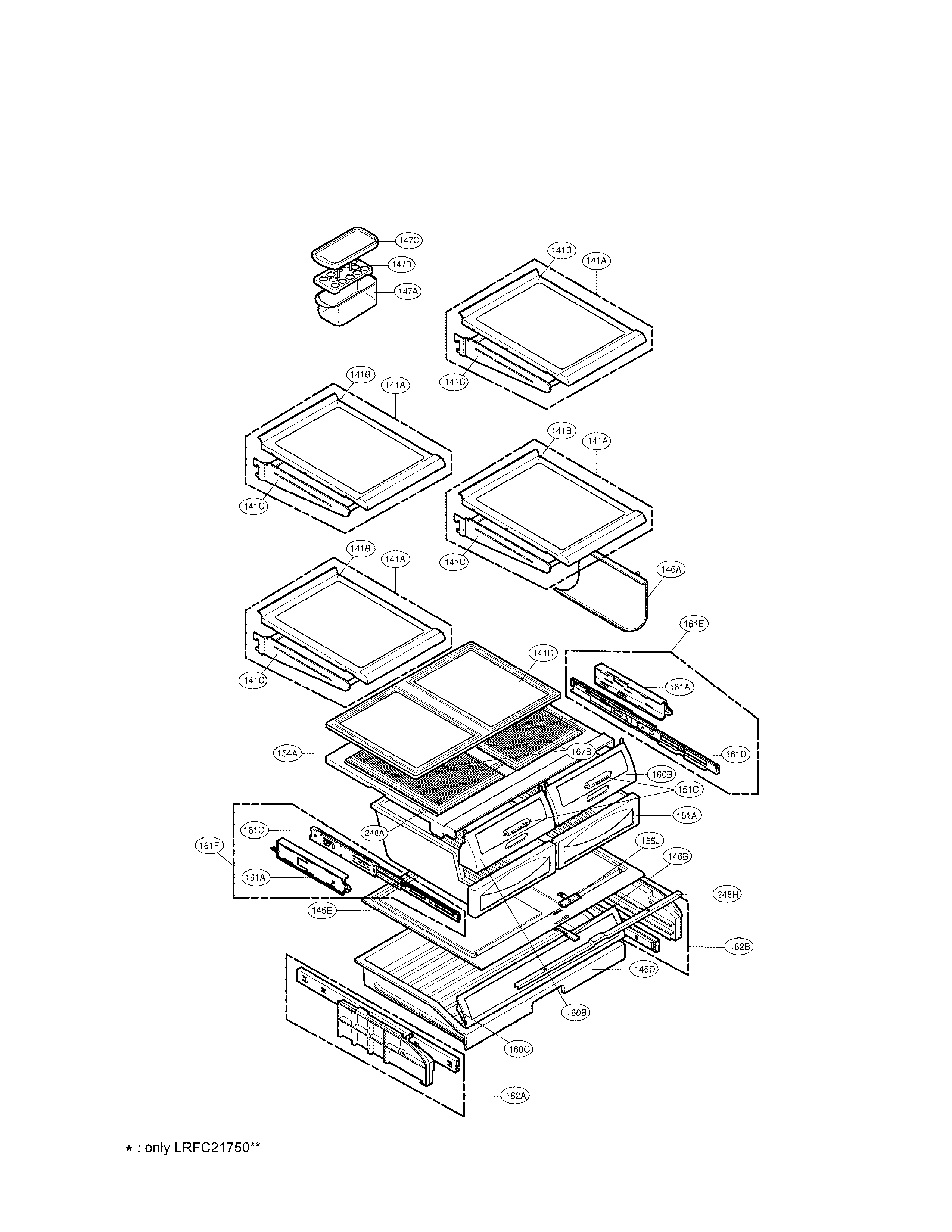 REFRIGERATOR PARTS