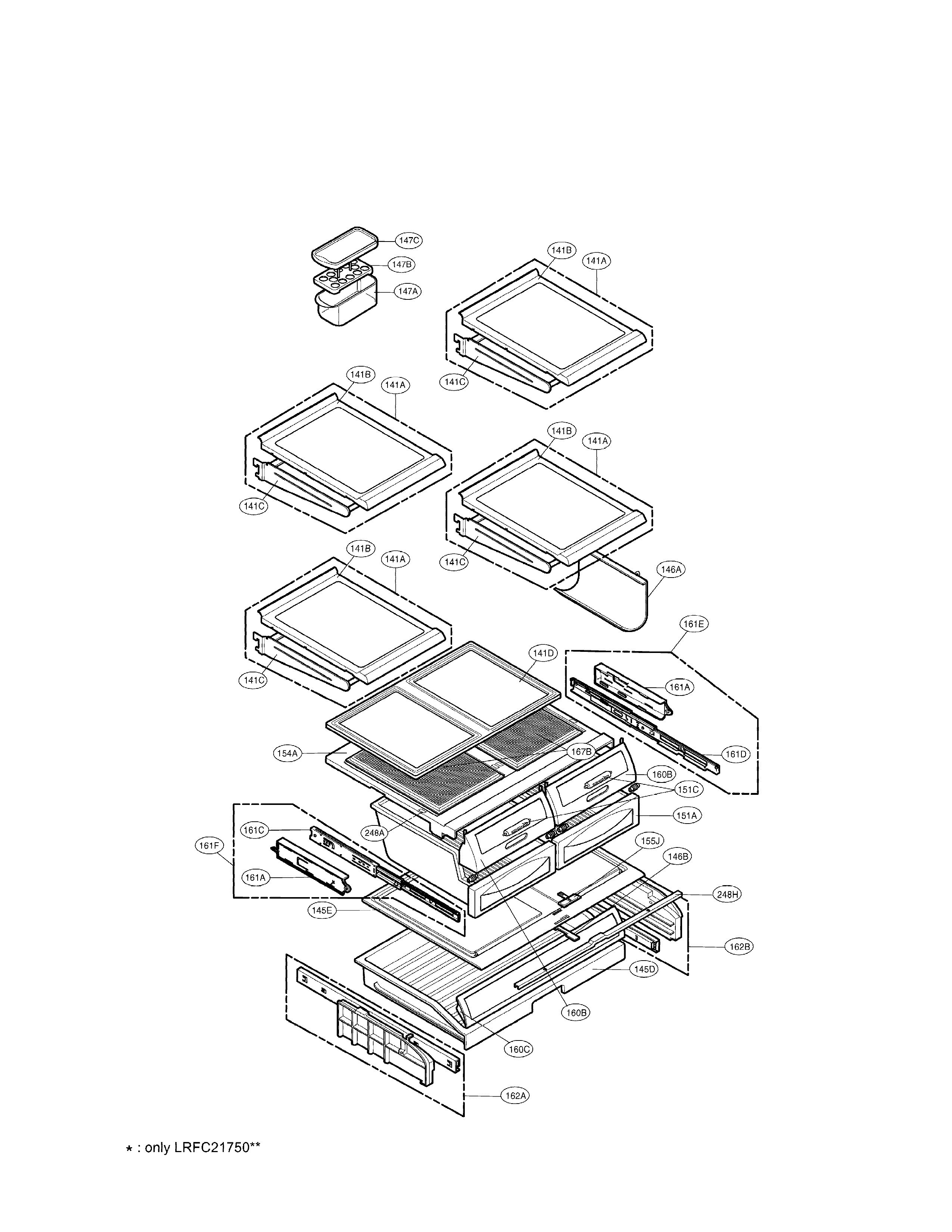 Refrigerator parts