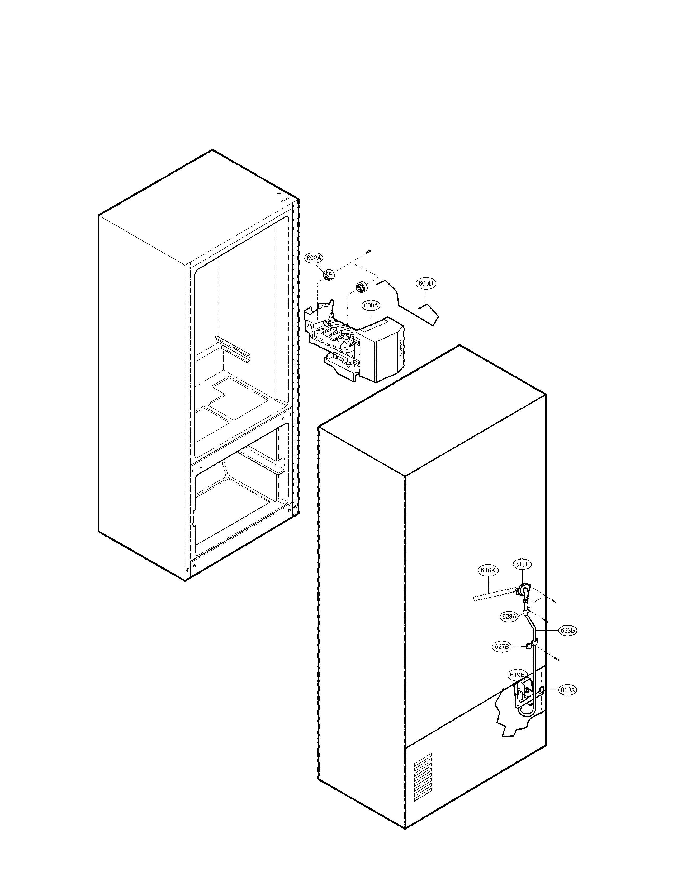 Ice & maker parts